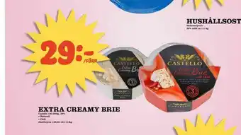 Matvärlden Tensta Extra creamy brie erbjuda