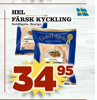 Matvärlden Tensta Hel färsk kyckling erbjuda