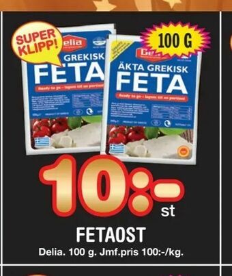 Nya Pulsen Fetaost erbjuda