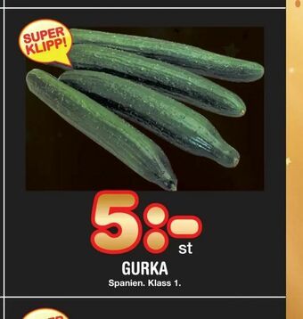 Nya Pulsen Gurka erbjuda