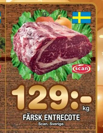 Nya Pulsen Färsk entrecote erbjuda