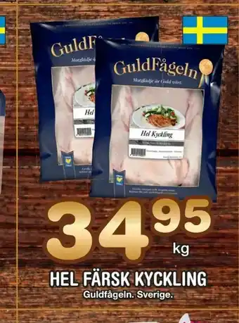 Nya Pulsen Hel färsk kyckling erbjuda
