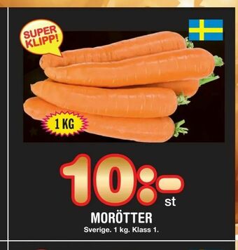 Nya Pulsen Morötter erbjuda