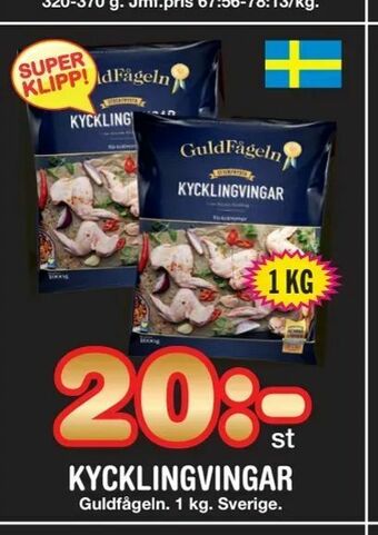Nya Pulsen Kycklingvingar erbjuda