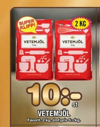 Nya Pulsen Vetemjöl erbjuda
