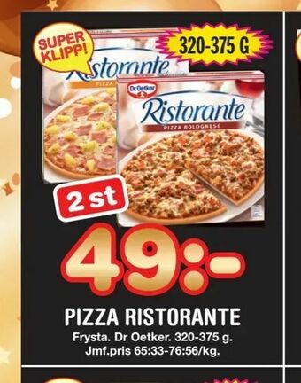Nya Pulsen Pizza ristorante erbjuda