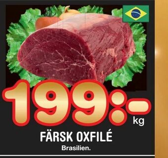 Nya Pulsen Färsk oxfilé erbjuda
