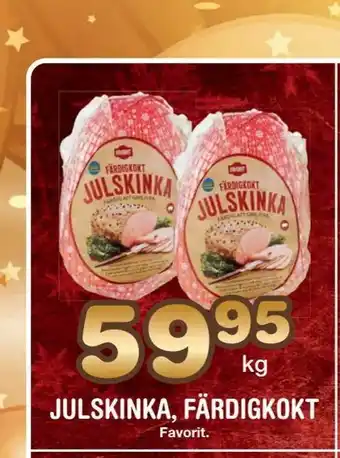 Nya Pulsen Julskinka, färdigkokt erbjuda