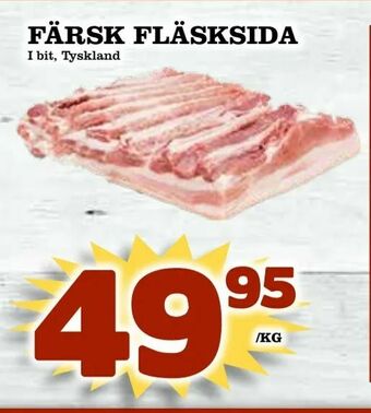 Nya Pulsen Färsk fläsksida erbjuda