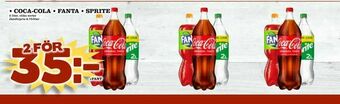 Nya Pulsen Coca-cola • fanta • sprite erbjuda