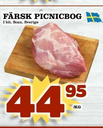 Nya Pulsen Färsk picnicbog erbjuda