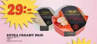Nya Pulsen Extra creamy brie erbjuda