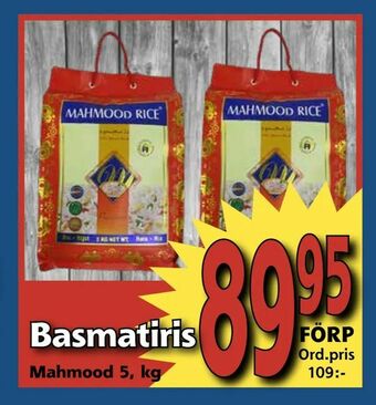 Supergrossen Basmatiris erbjuda