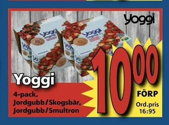 Supergrossen Yoggi erbjuda