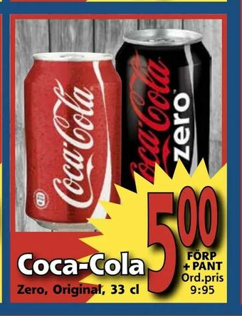 Supergrossen Coca-Cola erbjuda
