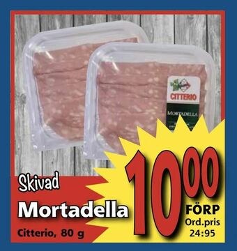 Supergrossen Mortadella erbjuda