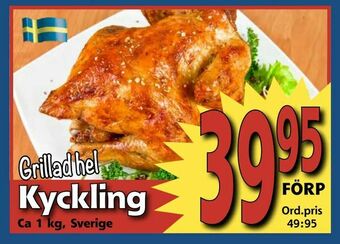 Supergrossen Kyckling erbjuda