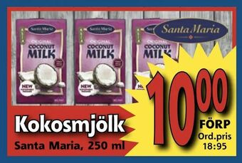 Supergrossen Kokosmjölk erbjuda