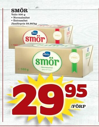 Supergrossen Smör erbjuda
