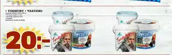 Supergrossen yoghurt • tzatziki erbjuda