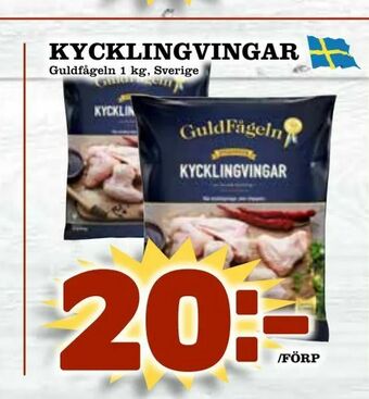 Supergrossen Kycklingvingar erbjuda
