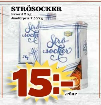 Supergrossen Strösocker erbjuda