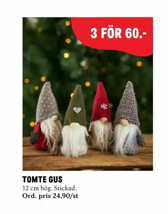 Blomsterlandet Tomte gus erbjuda