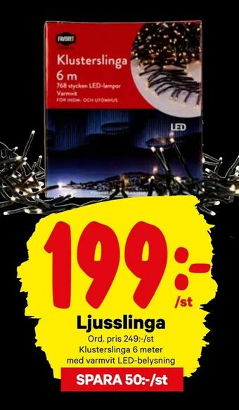 City Gross Ljusslinga erbjuda