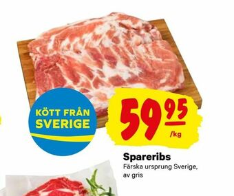City Gross Spareribs erbjuda