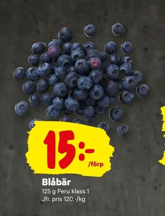 City Gross Blåbär erbjuda