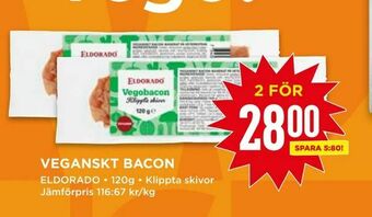 Willys Veganskt bacon erbjuda