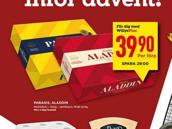 Paradis, aladdin