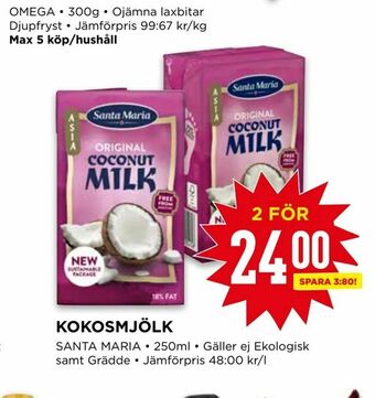 Kokosmjölk