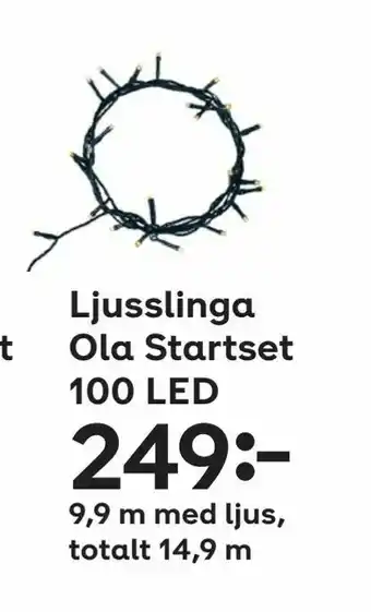 Ljusslinga Ola Startset 100 LED