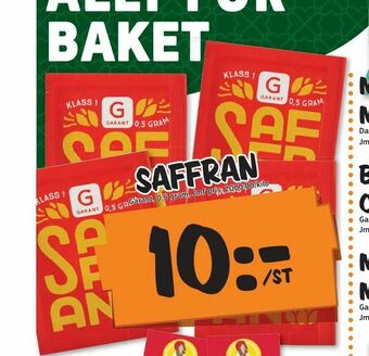 Bazaar Food market Saffran erbjuda