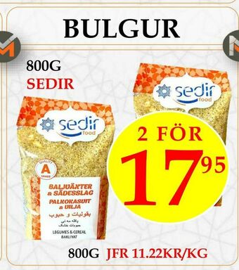 Matmixen Bulgur erbjuda