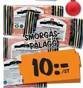 Smörgåspålägg