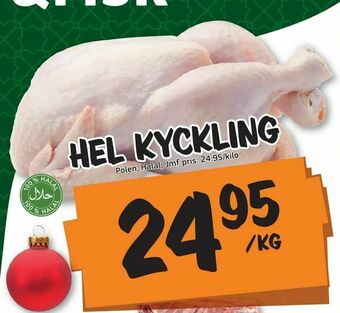 Bazaar Food market Hel kyckling erbjuda