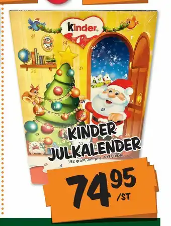 Kinder julkalender