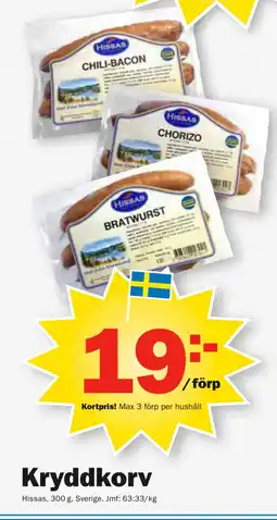 Pekås Kryddkorv erbjuda