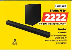 Power Soundbar erbjuda