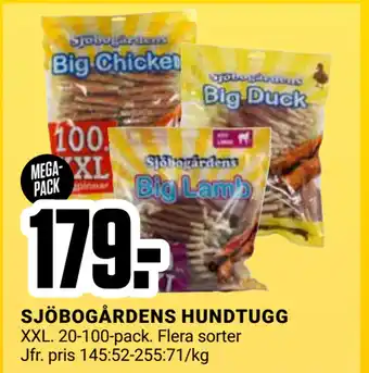 ÖoB SJÖBOGÅRDENS HUNDTUGG erbjuda