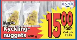 Supergrossen Kycklingnuggets erbjuda