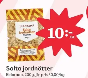 Hemköp ELDORADO Salta jordnötter erbjuda