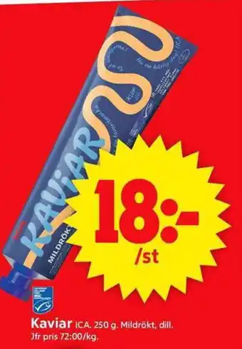 ICA Supermarket ICA Kaviar erbjuda