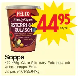 Matöppet Soppa erbjuda