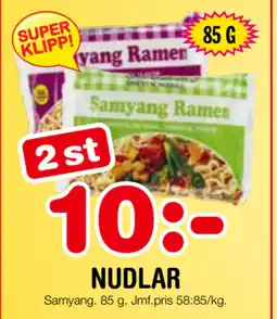 Nya Pulsen NUDLAR erbjuda
