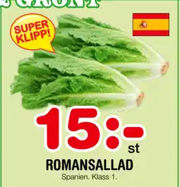 Nya Pulsen ROMANSALLAD erbjuda