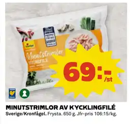 Coop MINUTSTRIMLOR AV KYCKLINGFILÉ erbjuda