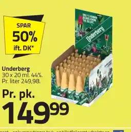 Fleggaard Underberg erbjuda